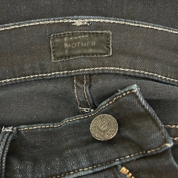 Mother Rascal Ankle Snippet Jeans in Last Call Size 26 - Picture 10 of 13